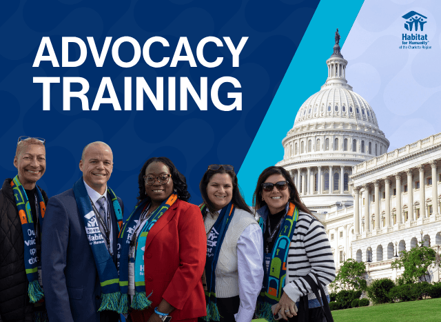 Habitat Charlotte Region Advocacy Training
