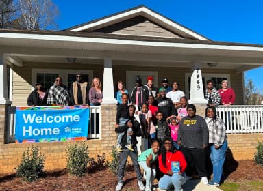 Welcome home crew