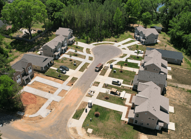 Legacy Vista Neighborhood Drone Image